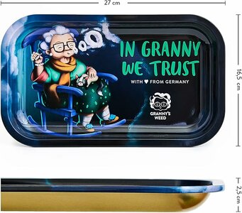 GRANNY&acute;S METALL ROLLING TRAY