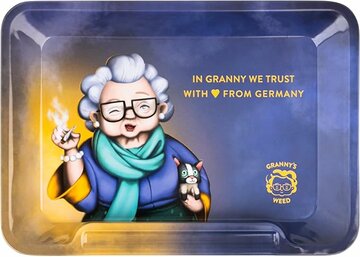 GRANNY&acute;S METALL ROLLING TRAY klein