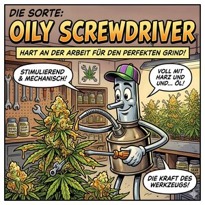 *A Buds* Oily Screwdriver - 2g 40% H2