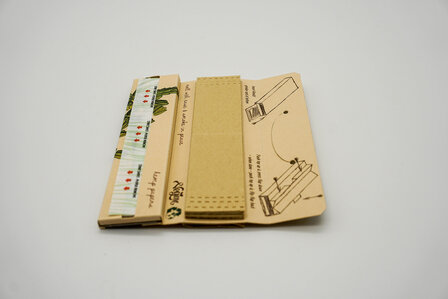 Woodzl Longpapers Hemp Supreme mit Tips und Drehunterlage