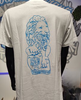 Bavarian Krauts T-Shirt &quot;L&ouml;we&quot; wei&szlig;