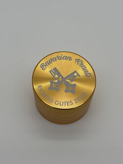 Bavarian Krauts Alu Grinder Gold &#039;&#039;Schl&uuml;ssel&#039;&#039;