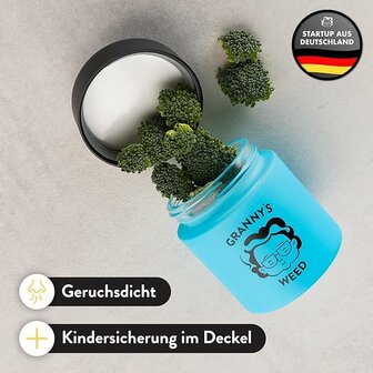 Granny&#039;s&reg; Premium Stash Jar (Blau)