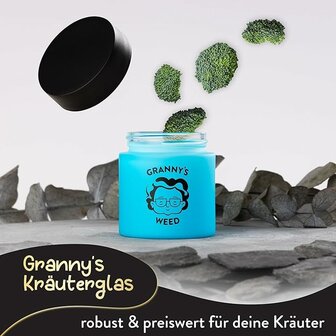 Granny&#039;s&reg; Premium Stash Jar (Blau)