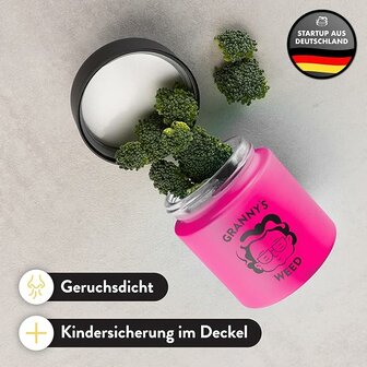 Granny&#039;s&reg; Premium Stash Jar (Pink)