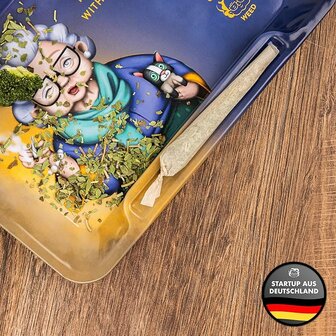 GRANNY&acute;S METALL ROLLING TRAY klein