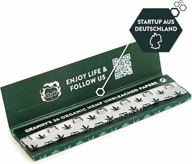 Granny&acute;s Weed Slim Long Papers ohne Tips