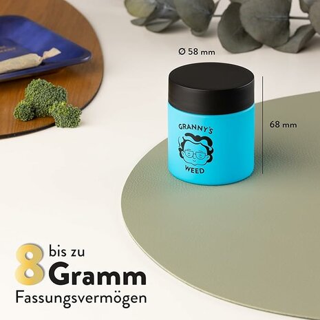 Granny's® Premium Stash Jar (Blau)