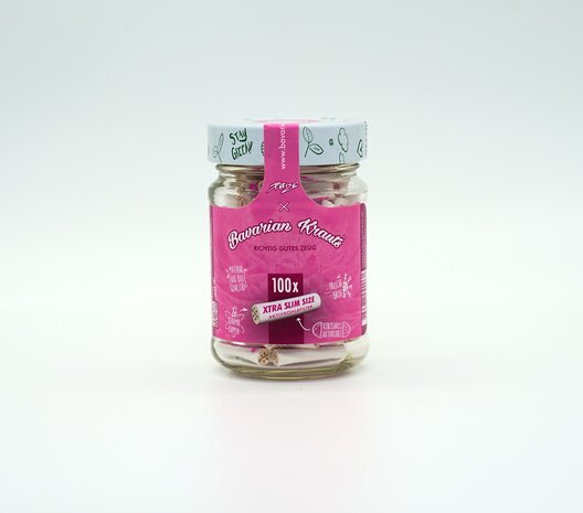 Bavarian Krauts x PURIZE® Glas I 100 XTRA Slim Size Pink